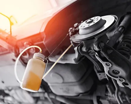 Handbrake and parking brake repair at Focus Auto Dubai