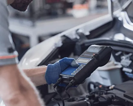 Brake and suspension diagnostics at Focus Auto Dubai