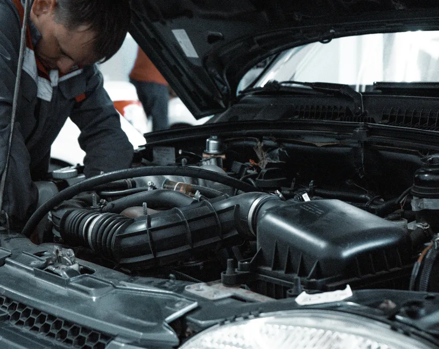 OBD computer diagnostics scan at Focus Auto Dubai