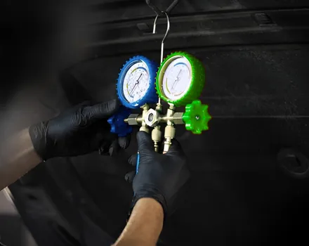 Air conditioning electrical fault repair at Focus Auto Dubai