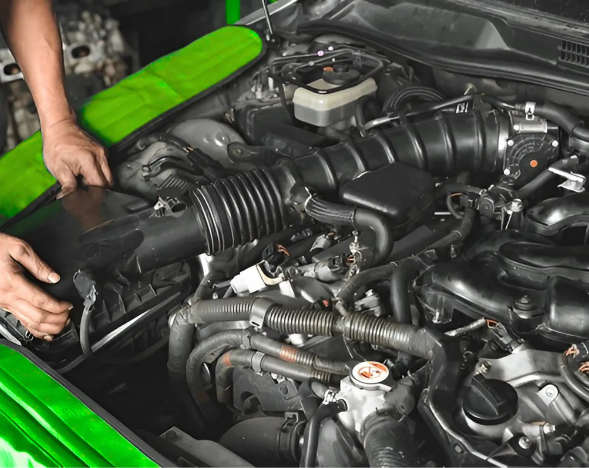 Engine rebuild and replacement service at Focus Auto Dubai