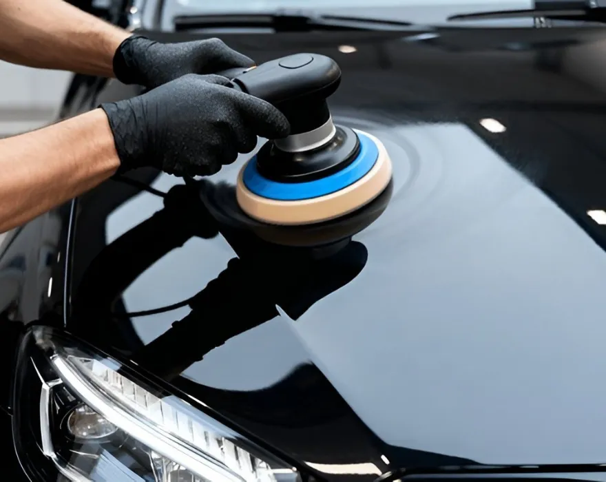 Full car repaint service at Focus Auto Dubai