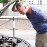 luxury car engine knocking