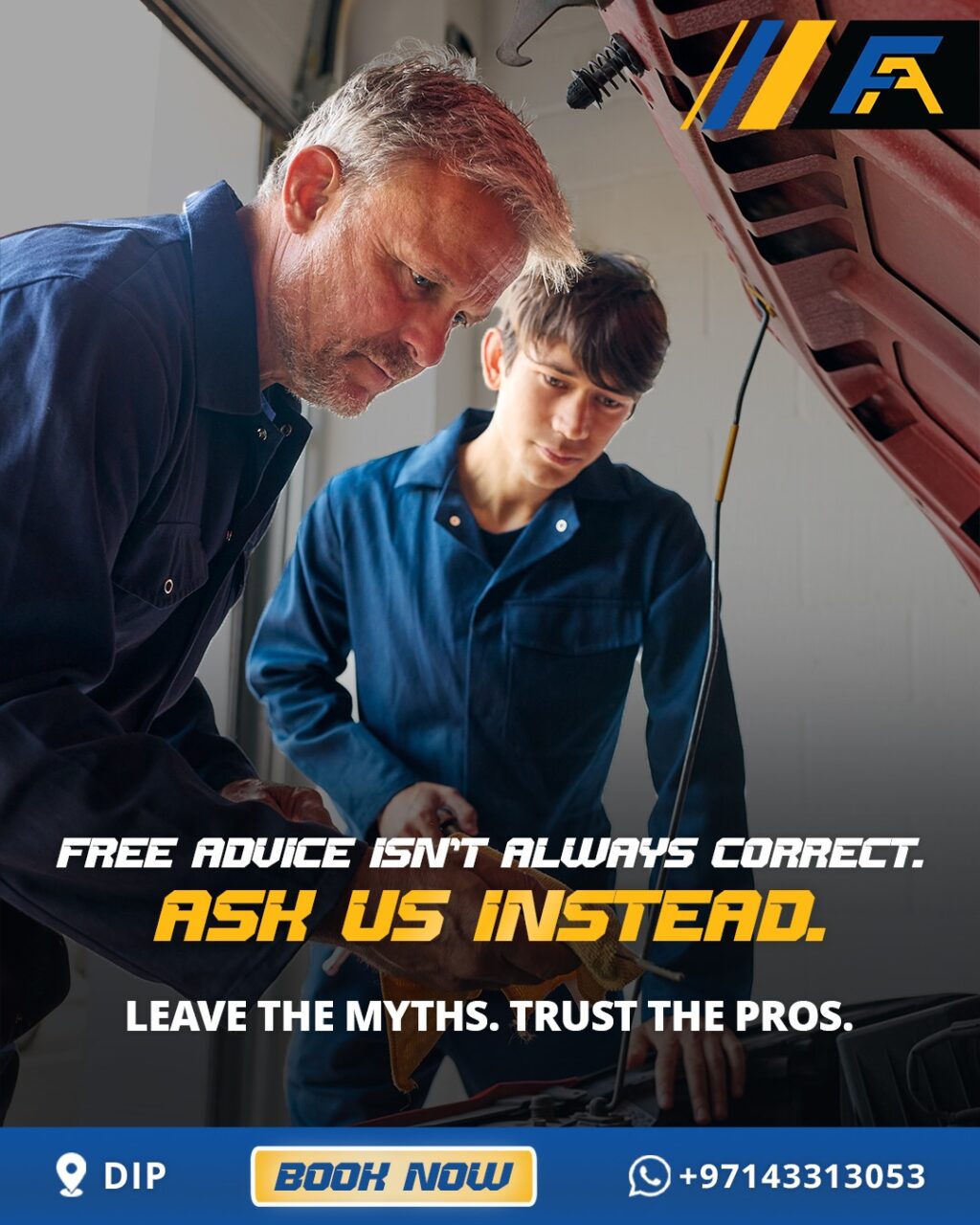 Instagram post from focusauto.ae. This post is in position 4.